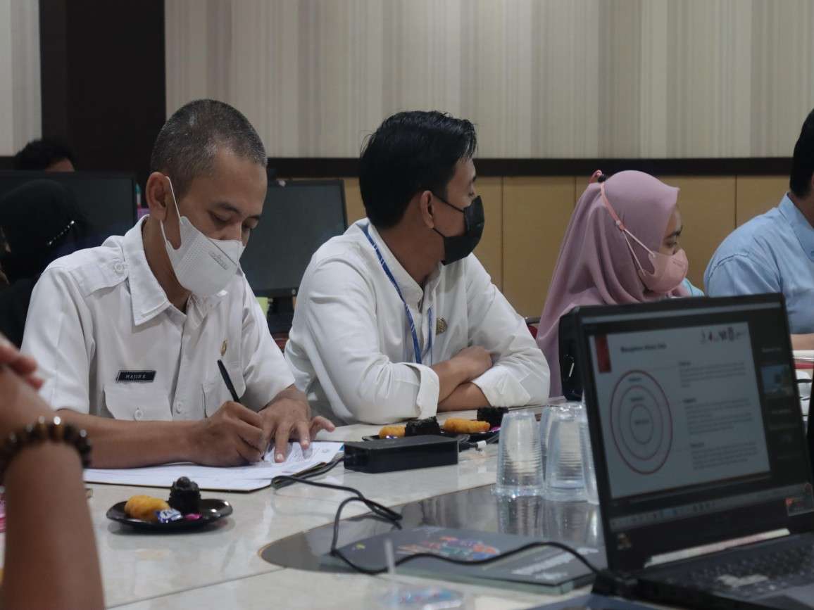 Rapat Koordinasi Penyelenggaraan Satu Data Indonesia di Kab. Kubu Raya