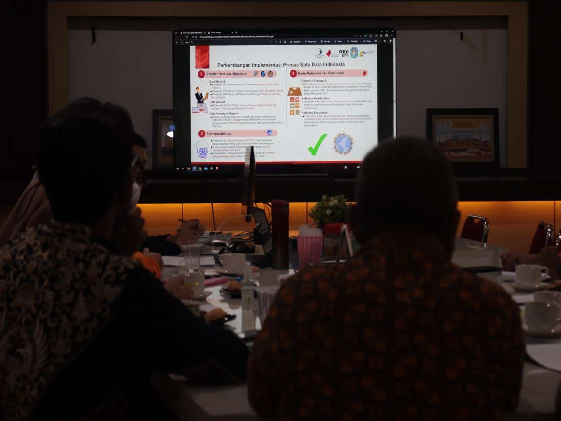 Rakor Lanjutan Terkait Penyelenggaraan Satu Data Indonesia Kab. Kubu Raya
