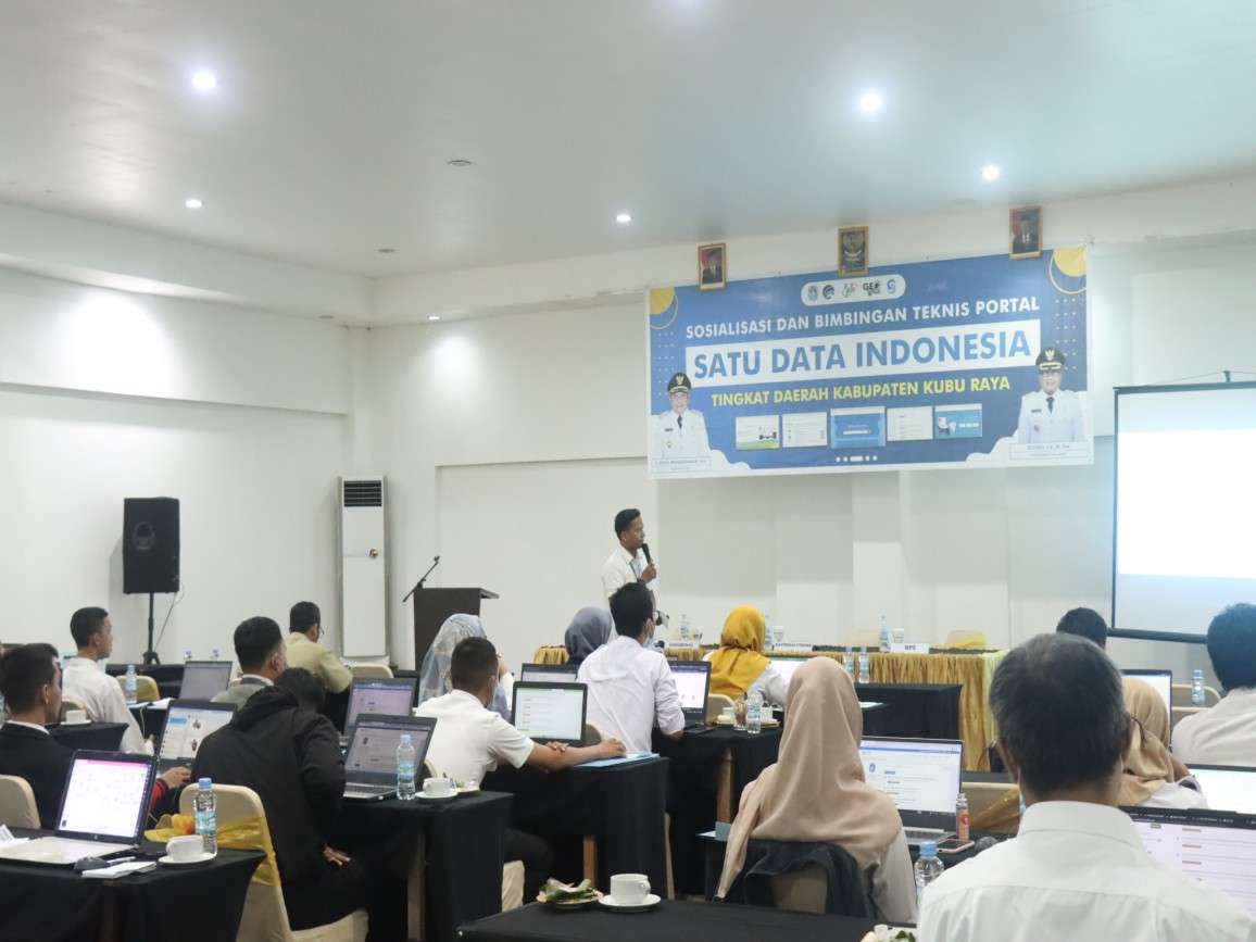 Sosialisasi dan Bimtek SDI Tingkat Daerah Kabupaten Kubu Raya