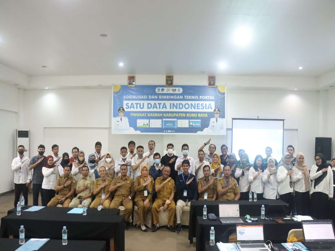 Sosialisasi dan Bimtek SDI Tingkat Daerah Kabupaten Kubu Raya