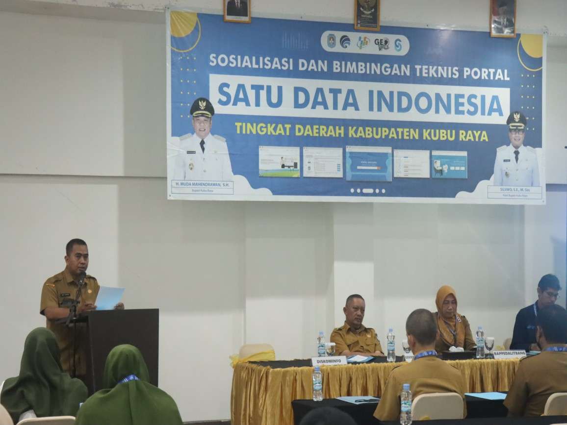 Sosialisasi dan Bimtek SDI Tingkat Daerah Kabupaten Kubu Raya
