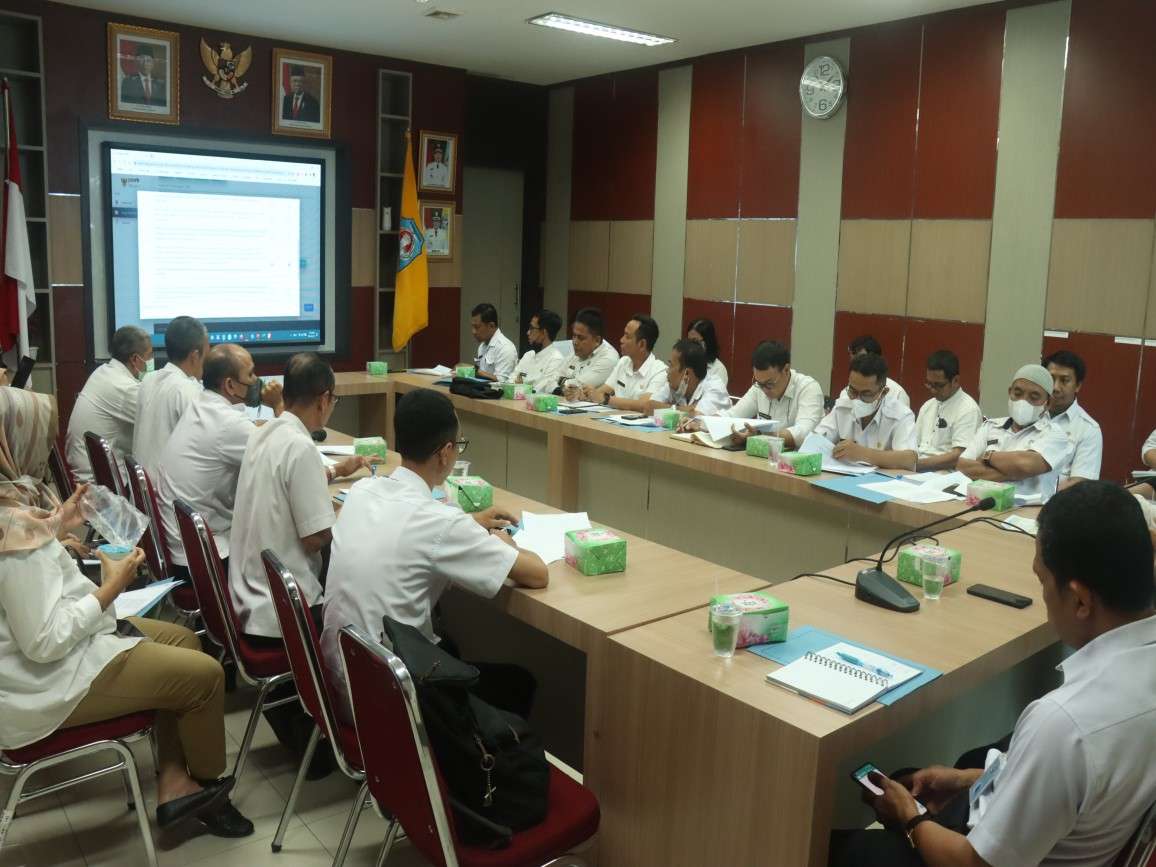 Rapat Evaluasi Mandiri SPBE Tahun 2022