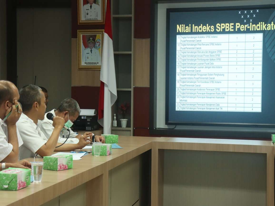 Rapat Evaluasi Mandiri SPBE Tahun 2022