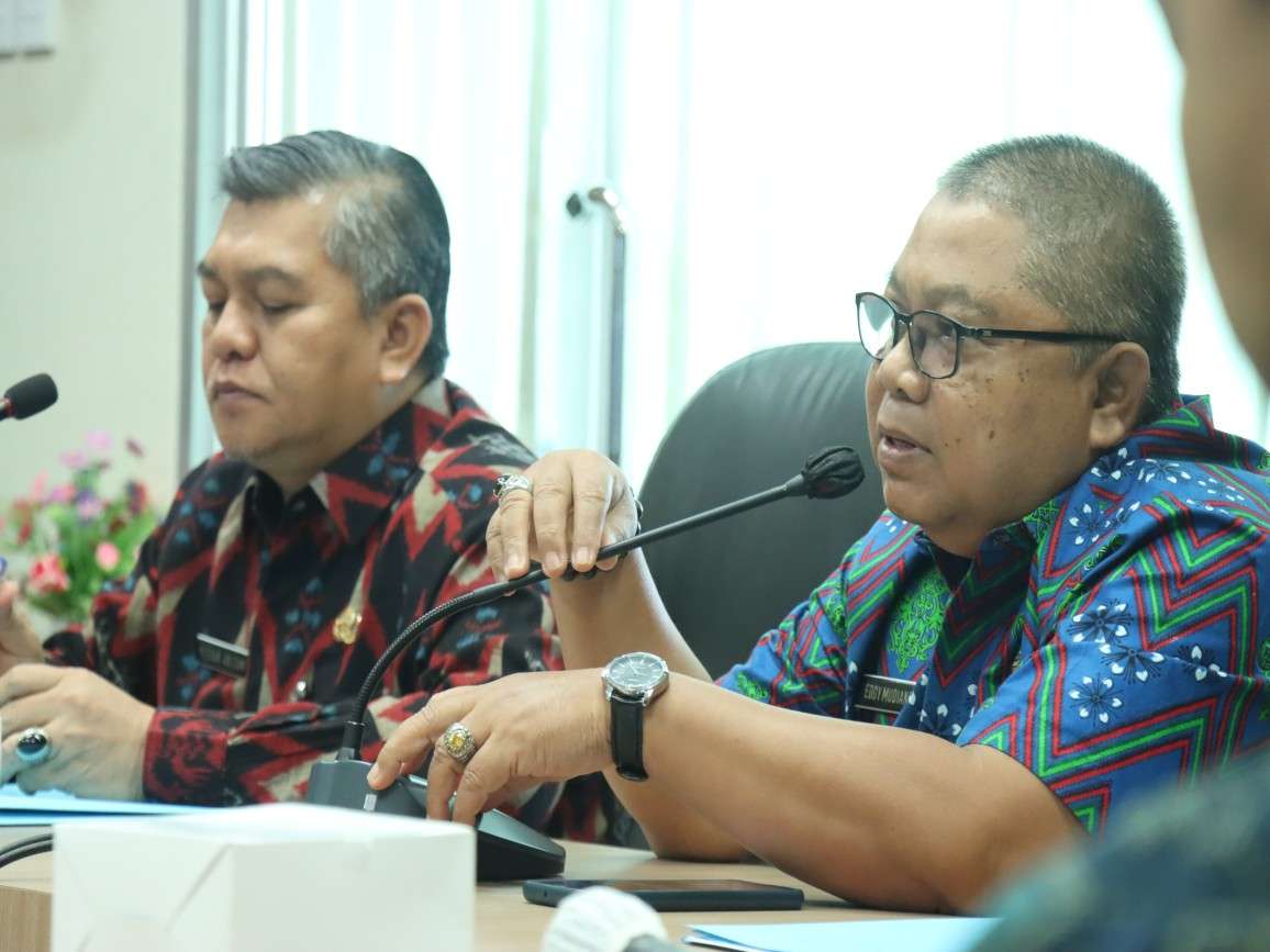 Rapat Evaluasi Perkembangan Portal Satu Data Indonesia Tingkat Daerah Kabupaten Kubu Raya