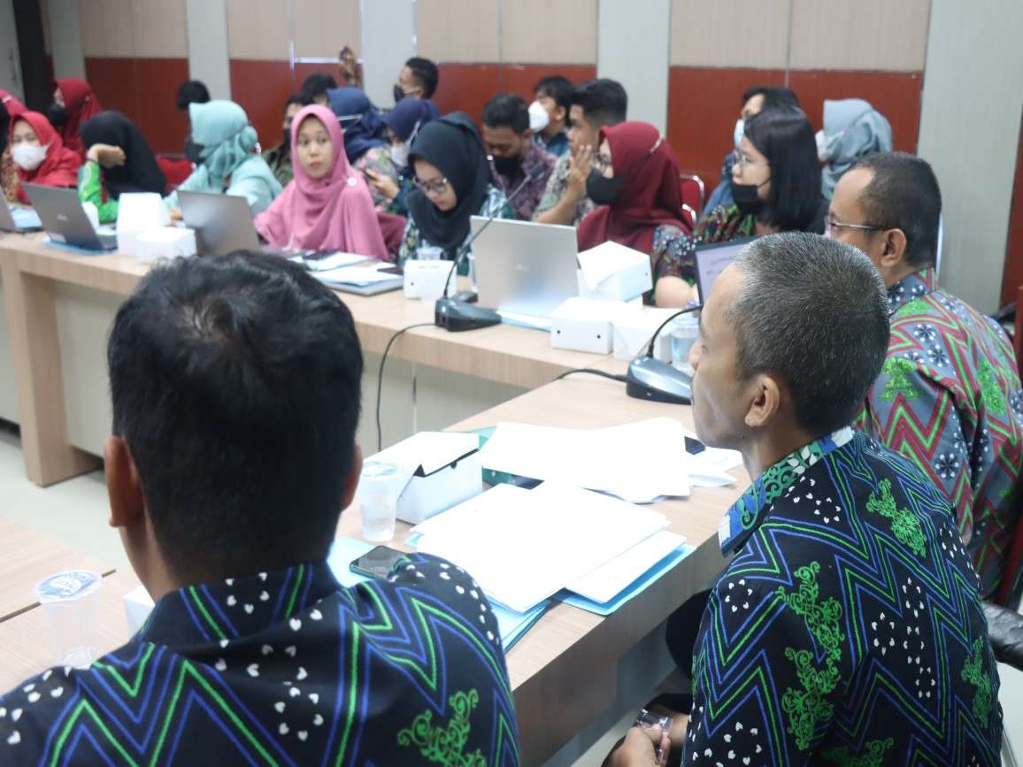 Rapat Evaluasi Perkembangan Portal Satu Data Indonesia Tingkat Daerah Kabupaten Kubu Raya