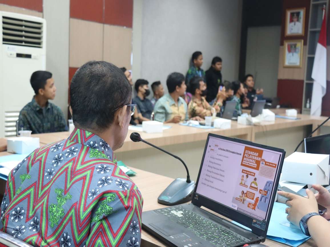 Rapat Evaluasi Perkembangan Portal Satu Data Indonesia Tingkat Daerah Kabupaten Kubu Raya