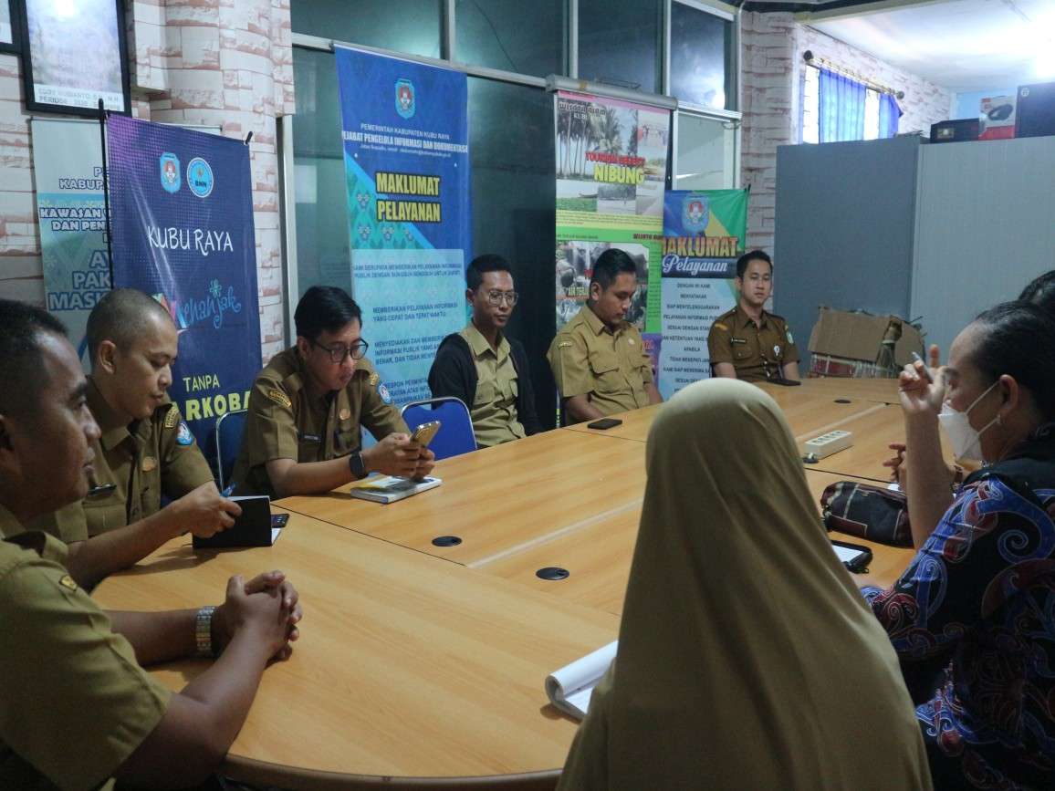 Koordinasi Terkait Layanan Jaringan Intra Pemerintah di Lingkungan Pemkab Kubu Raya