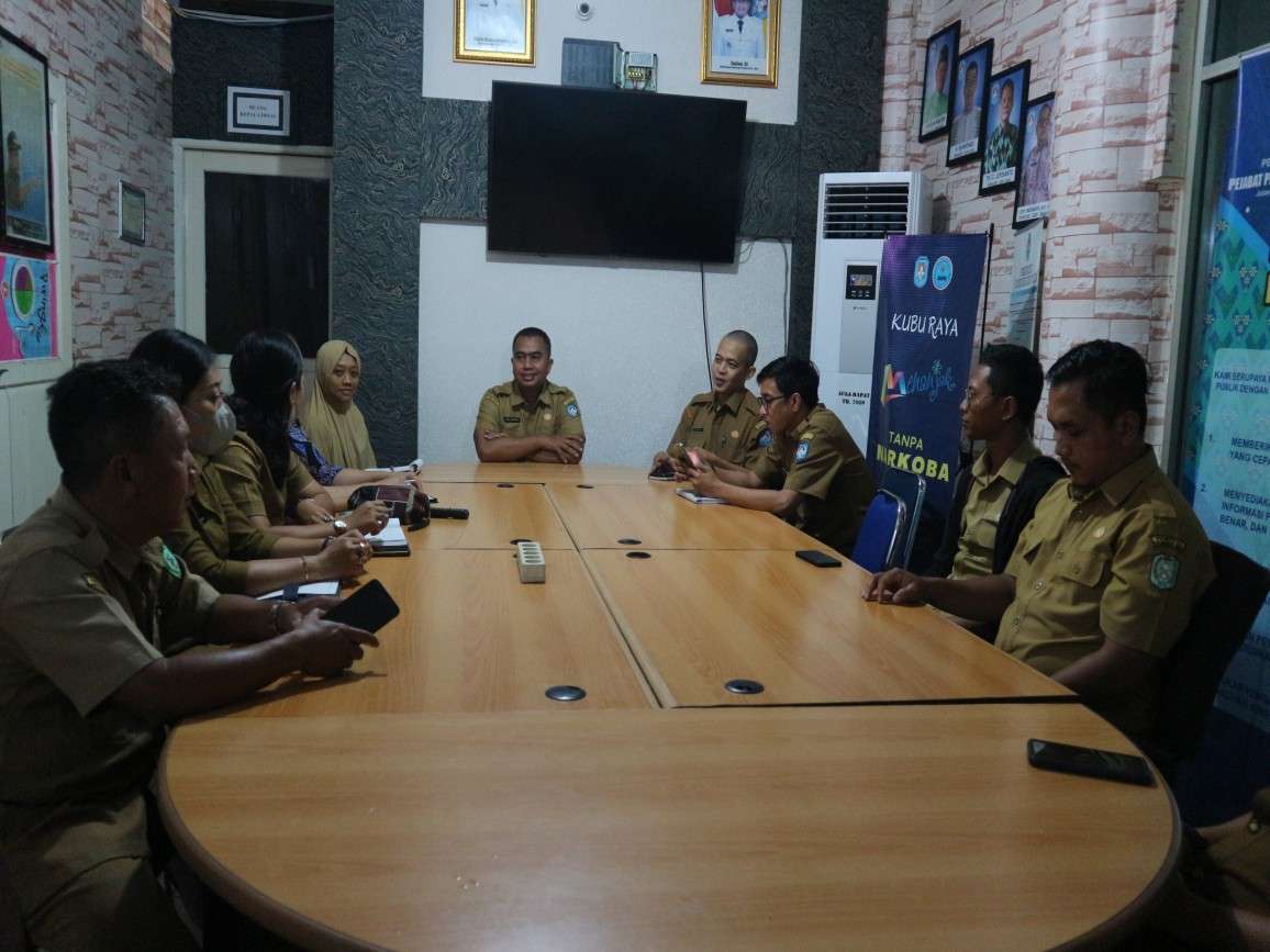 Koordinasi Terkait Layanan Jaringan Intra Pemerintah di Lingkungan Pemkab Kubu Raya