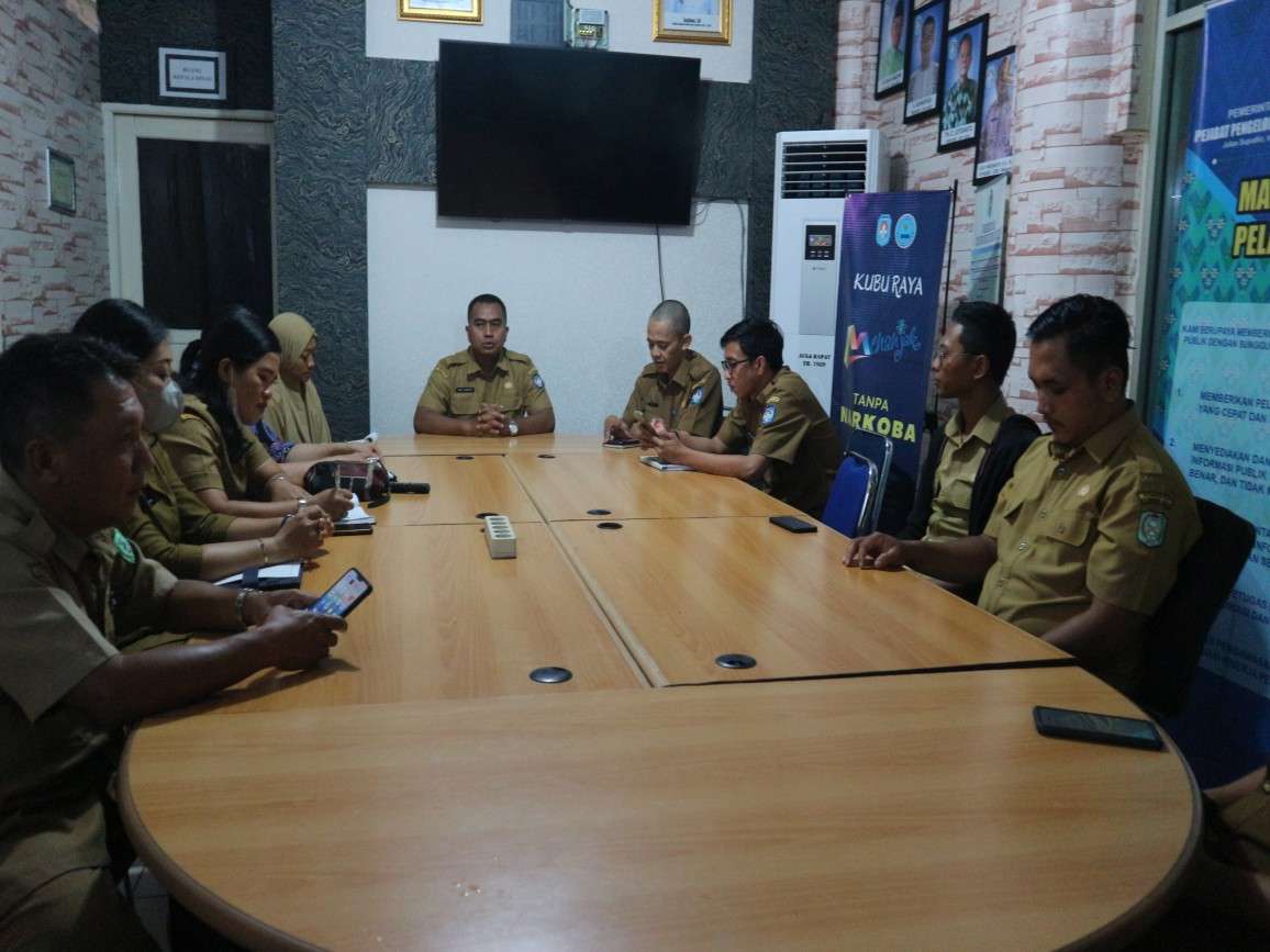 Koordinasi Terkait Layanan Jaringan Intra Pemerintah di Lingkungan Pemkab Kubu Raya