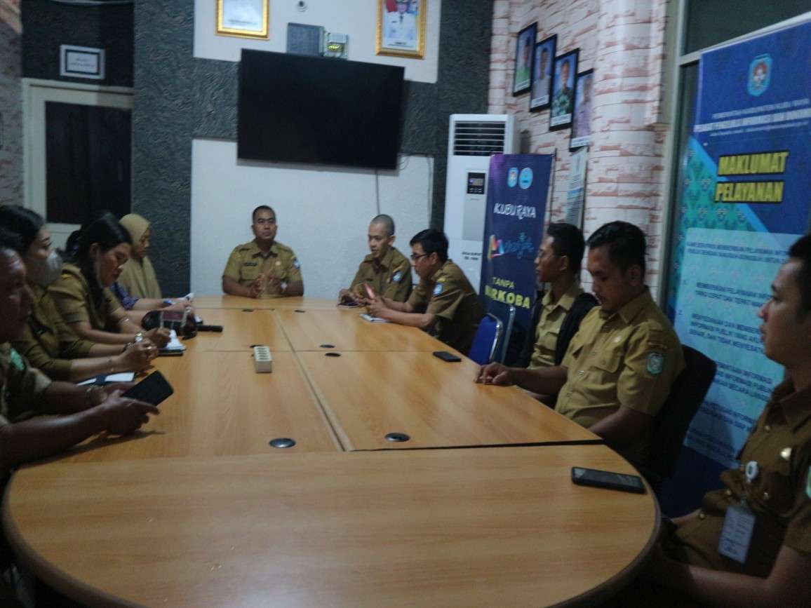 Koordinasi Terkait Layanan Jaringan Intra Pemerintah di Lingkungan Pemkab Kubu Raya