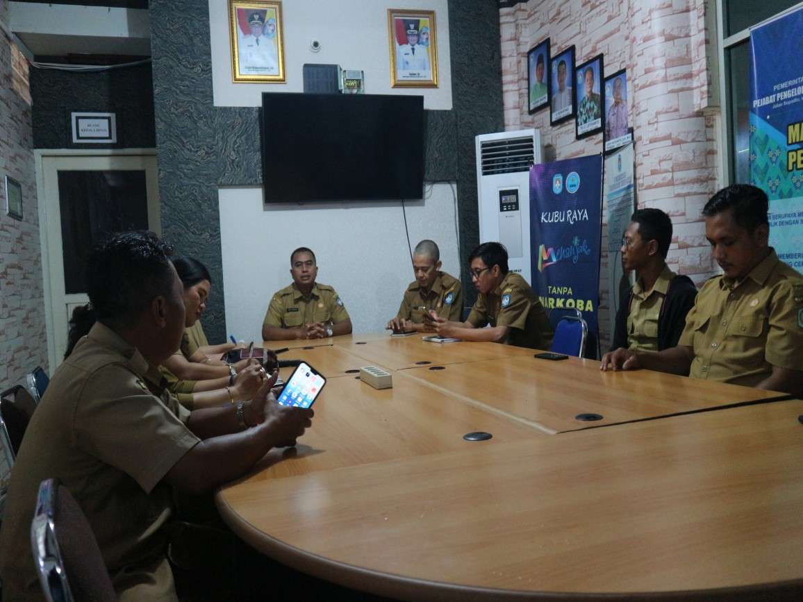 Koordinasi Terkait Layanan Jaringan Intra Pemerintah di Lingkungan Pemkab Kubu Raya
