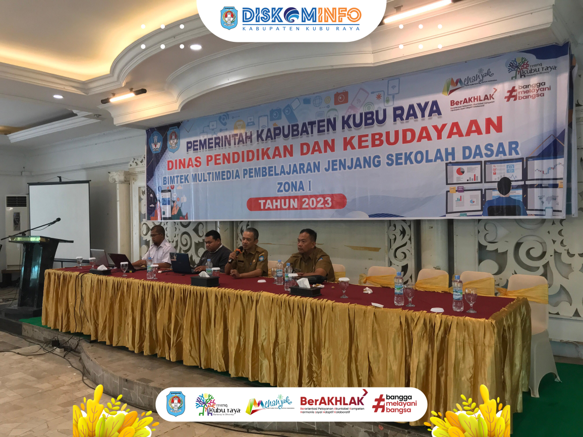 Bimtek Multimedia Pembelajaran Jenjang Sekolah Dasar Zona 1