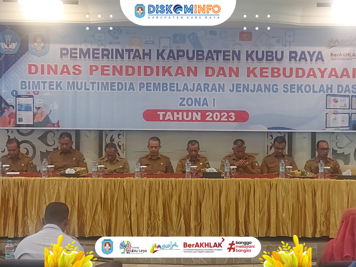 Bimtek Multimedia Pembelajaran Jenjang Sekolah Dasar Zona 1