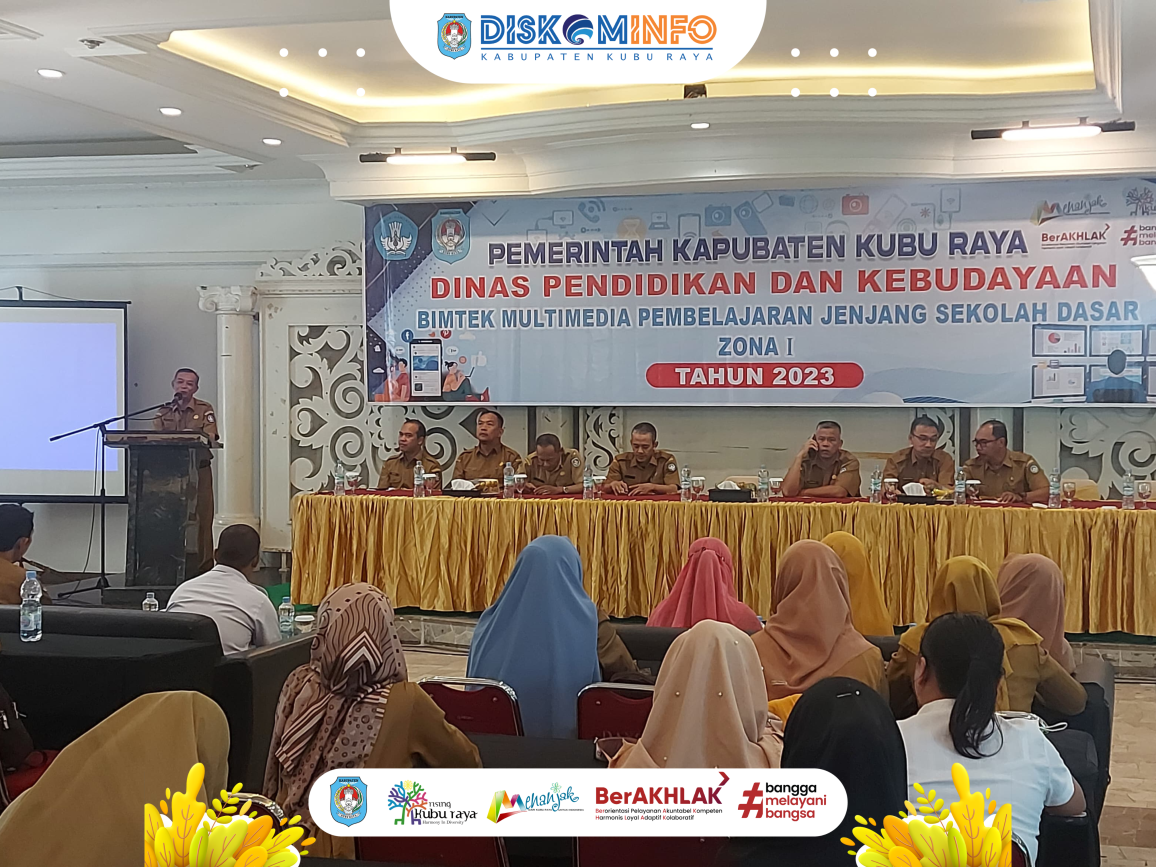 Bimtek Multimedia Pembelajaran Jenjang Sekolah Dasar Zona 1