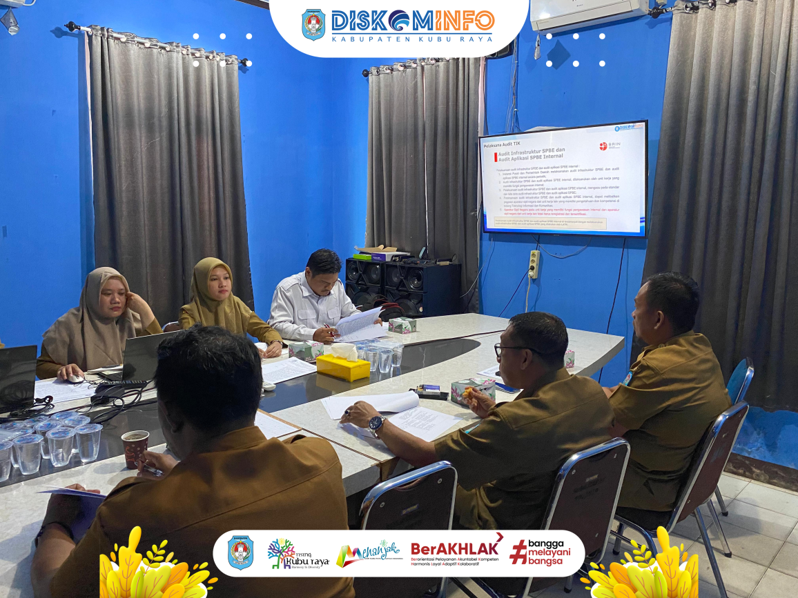 Simulasi Tools Audit Aplikasi dan Infrastruktur SPBE serta Review SK Tim Audit Internal SPBE