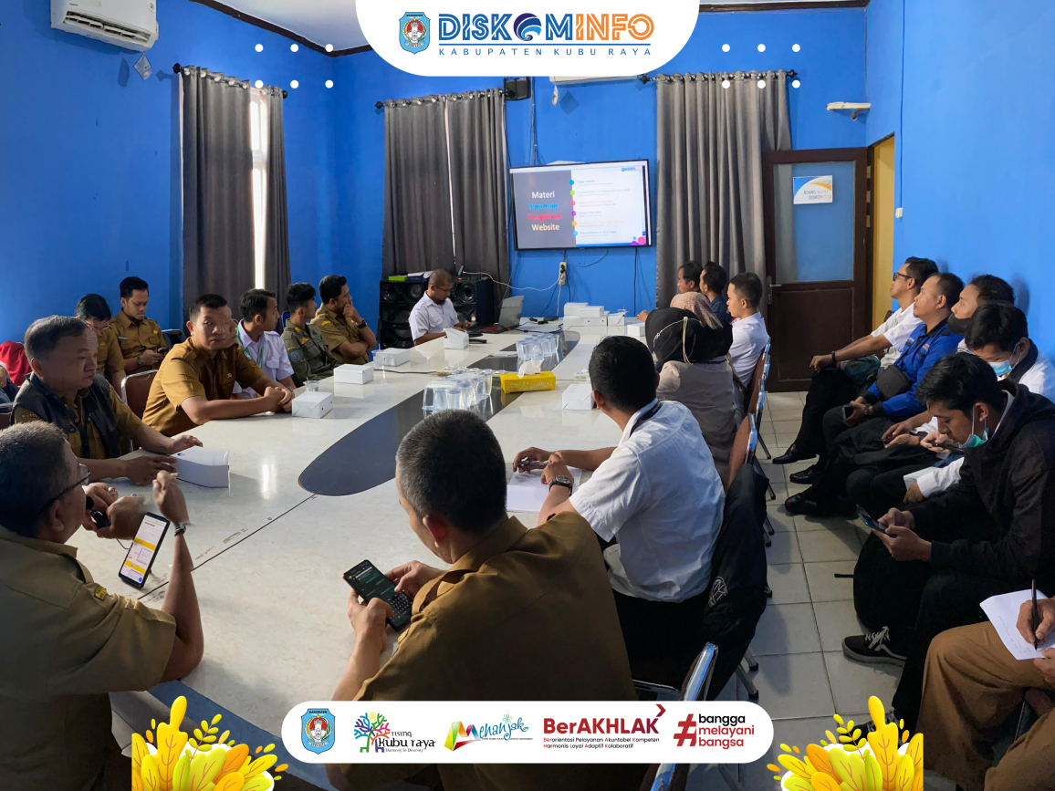 Evaluasi Website OPD di Lingkungan Pemerintah Kabupaten Kubu Raya