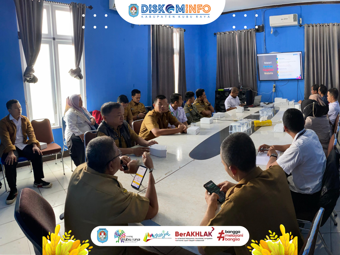 Evaluasi Website OPD di Lingkungan Pemerintah Kabupaten Kubu Raya
