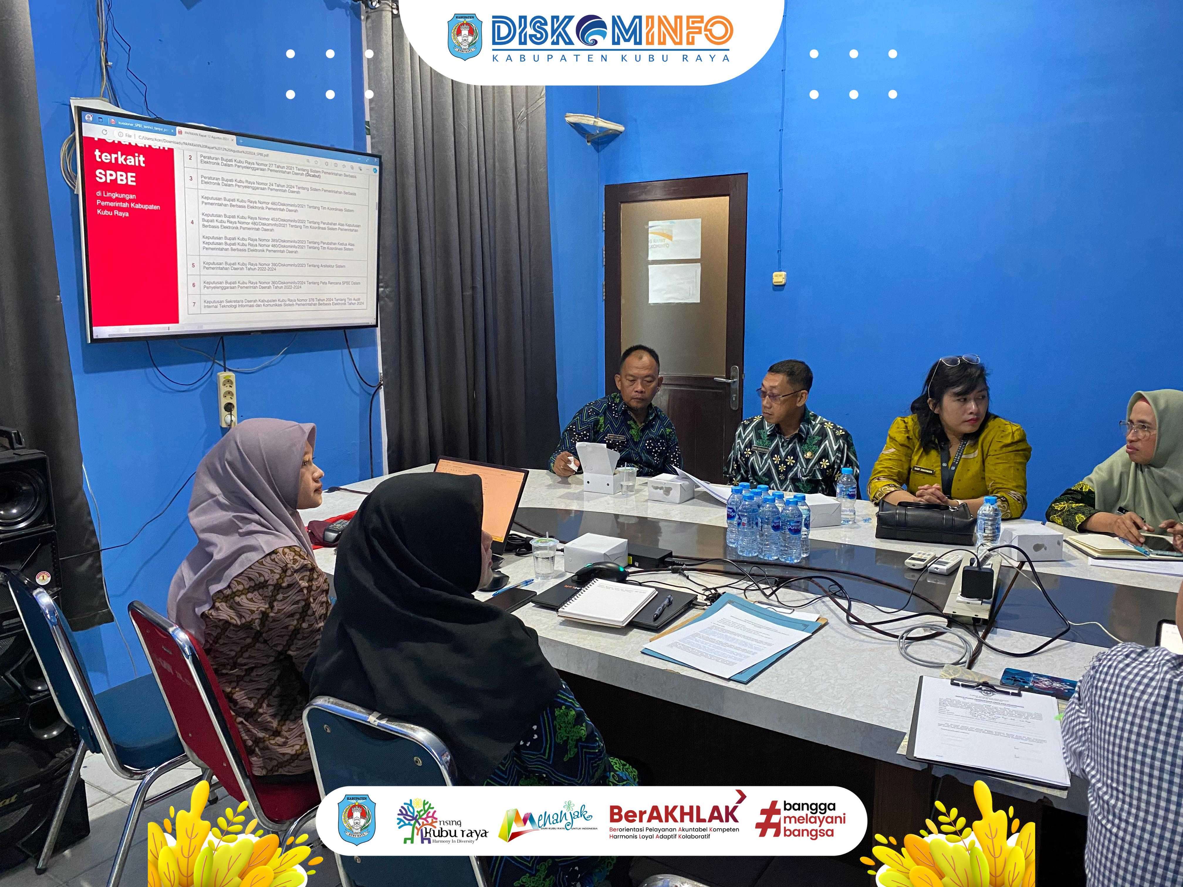 Pemeriksaan Kinerja Atas Implementasi SPBE di Daerah Kabupaten Kubu Raya