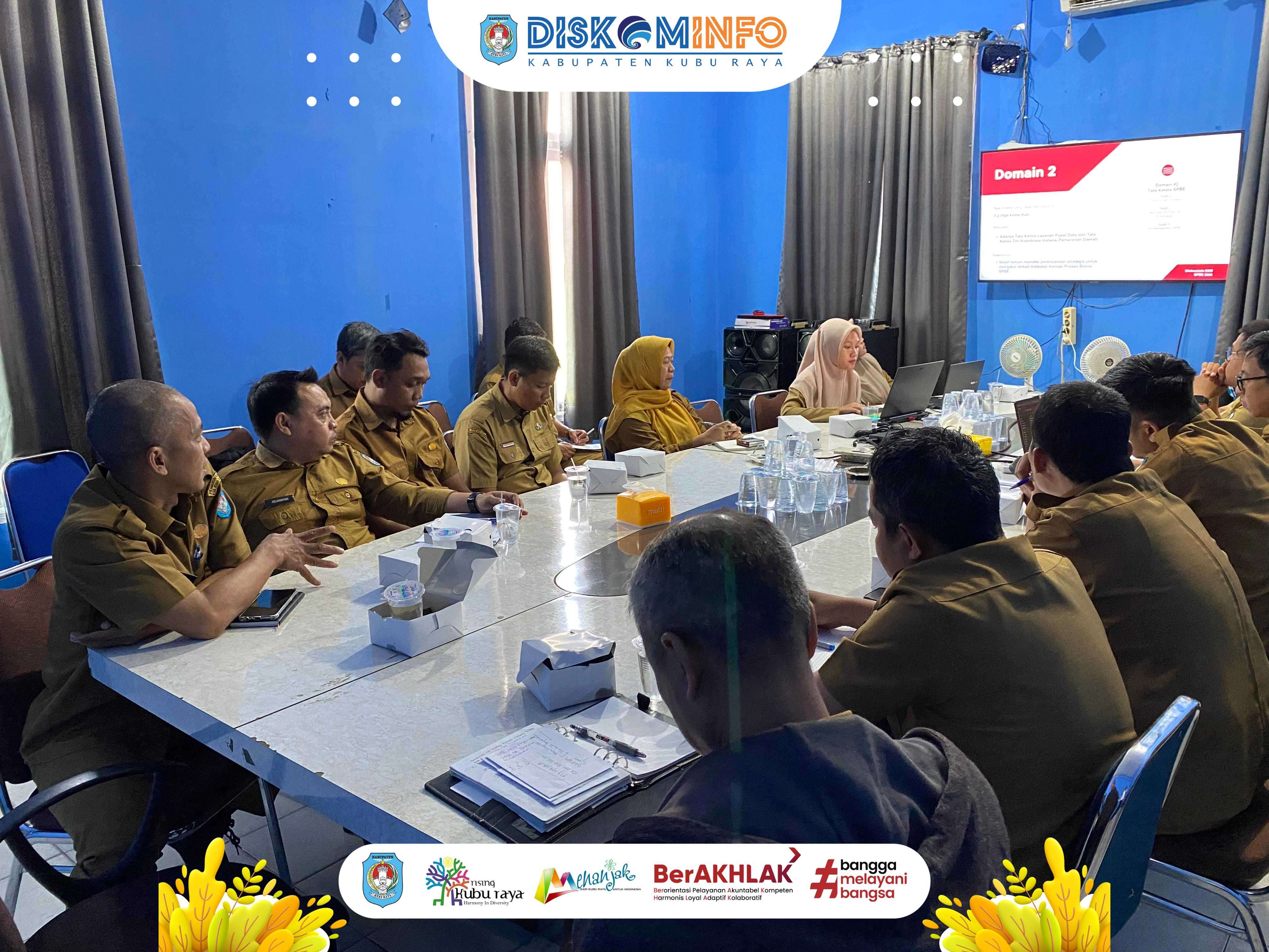 Rapat Koordinasi Pelaksanaan Evaluasi SPBE Tahun 2024
