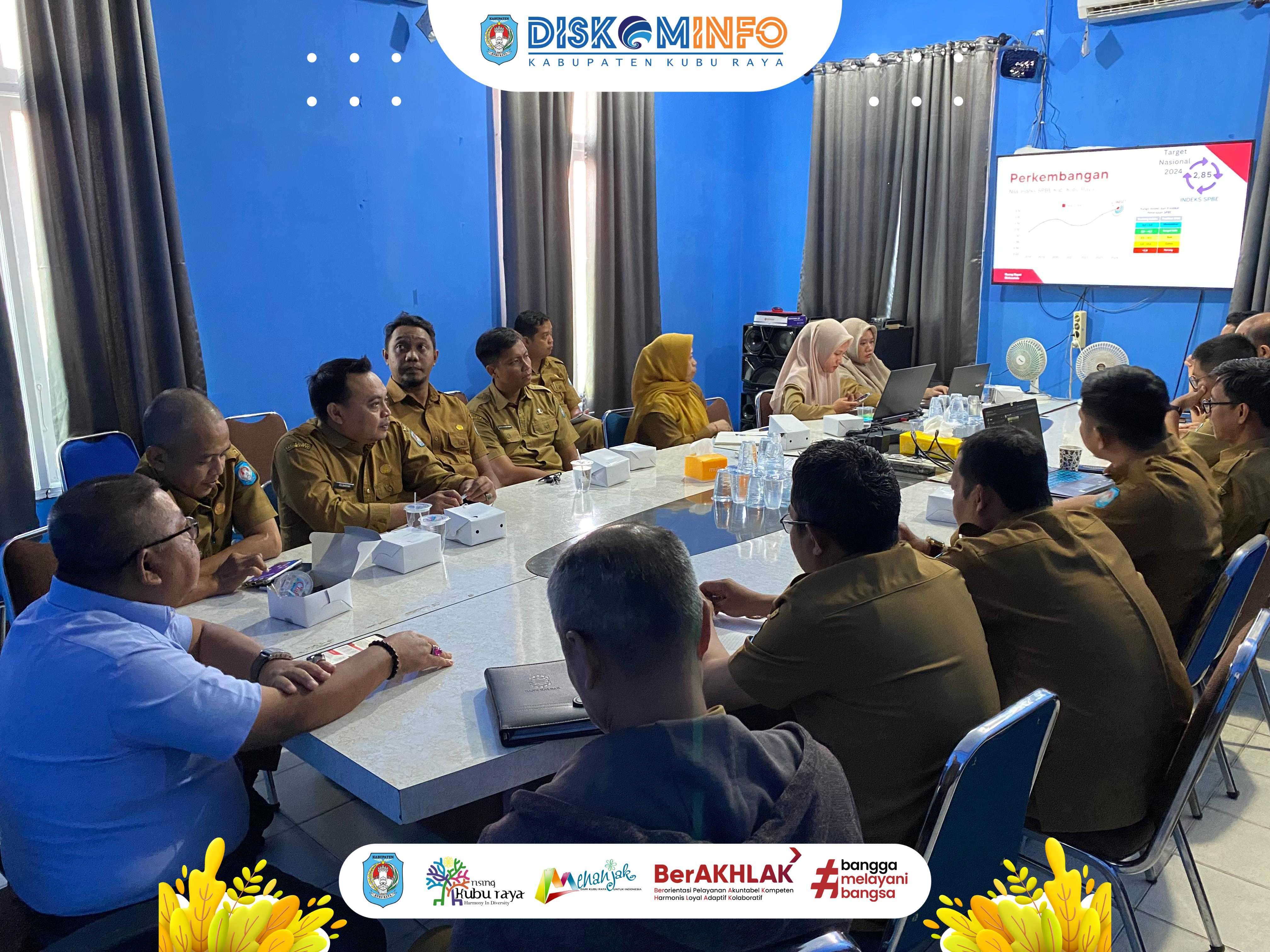 Rapat Koordinasi Pelaksanaan Evaluasi SPBE Tahun 2024