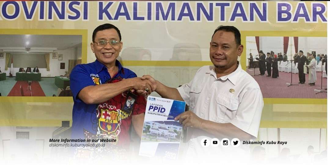 Penyerahan ke Komisi Informasi (KI) Provinsi Kalbar