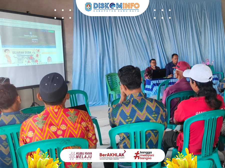 Bimtek Peningkatan Kapasitas Literasi Digital Desa Sungai Bulan