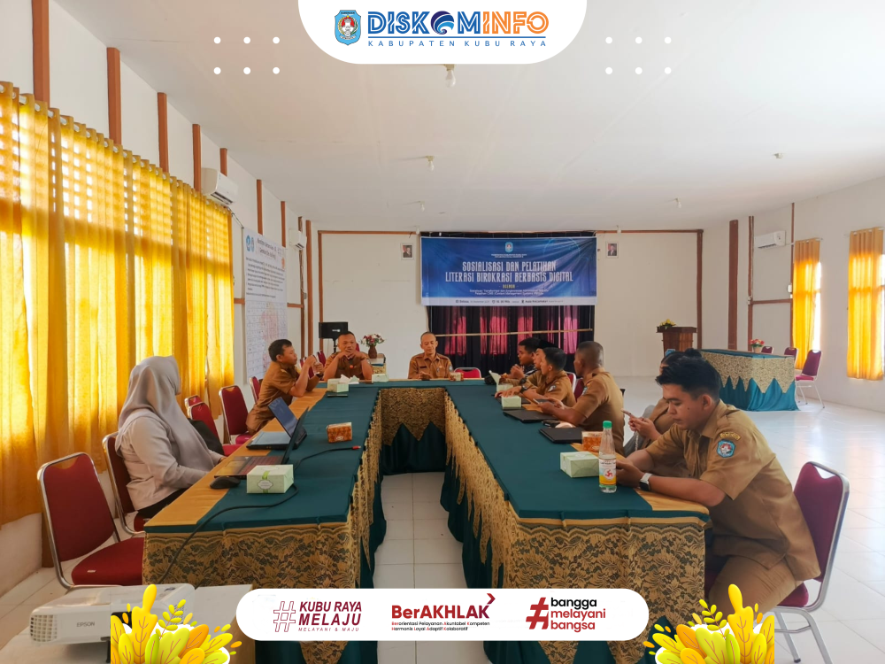 Sosialisasi dan Pelatihan Literasi Birokrasi Berbasis Digital Digelar di Kecamatan Kuala Mandor B