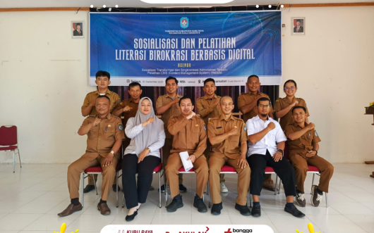 Sosialisasi dan Pelatihan Literasi Birokrasi Berbasis Digital Digelar di Kecamatan Kuala Mandor B