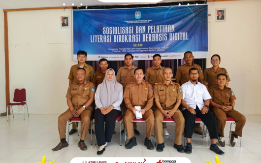 Sosialisasi dan Pelatihan Literasi Birokrasi Berbasis Digital Digelar di Kecamatan Kuala Mandor B
