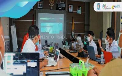 Diskominfo Kabupaten Kubu Raya melakukan BIMTEK Terkait Penggunaan Website RSUD dan Puskesmas Kabupaten Kubu Raya