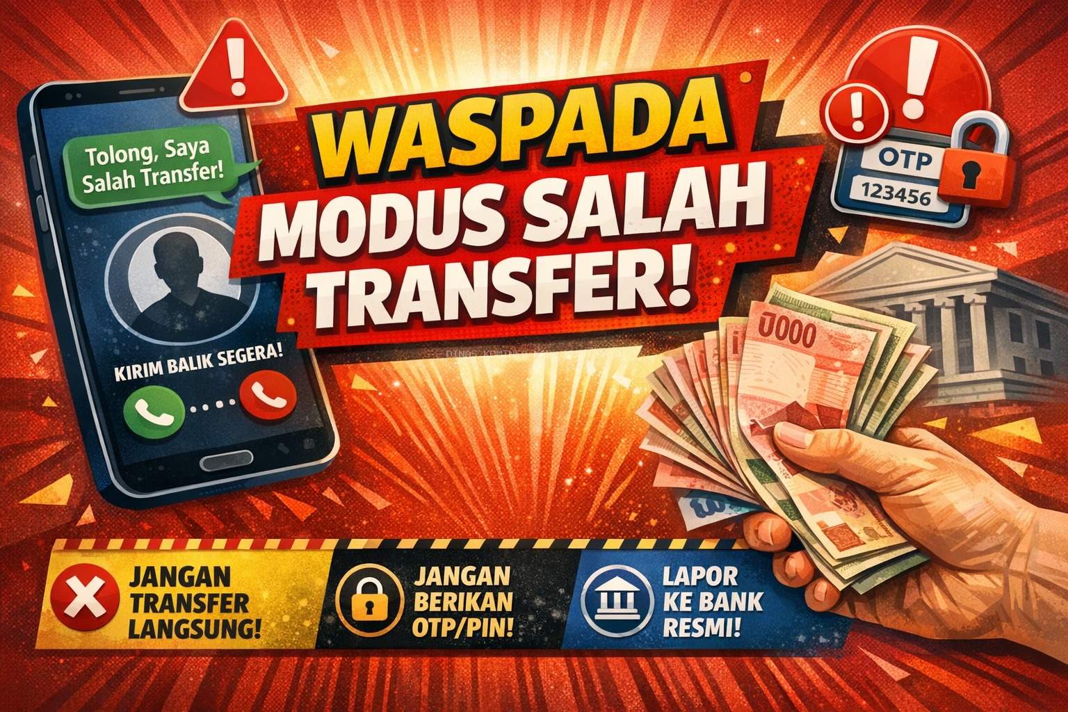 Dapat Transferan Tiba-Tiba? Jangan Senang Dulu!