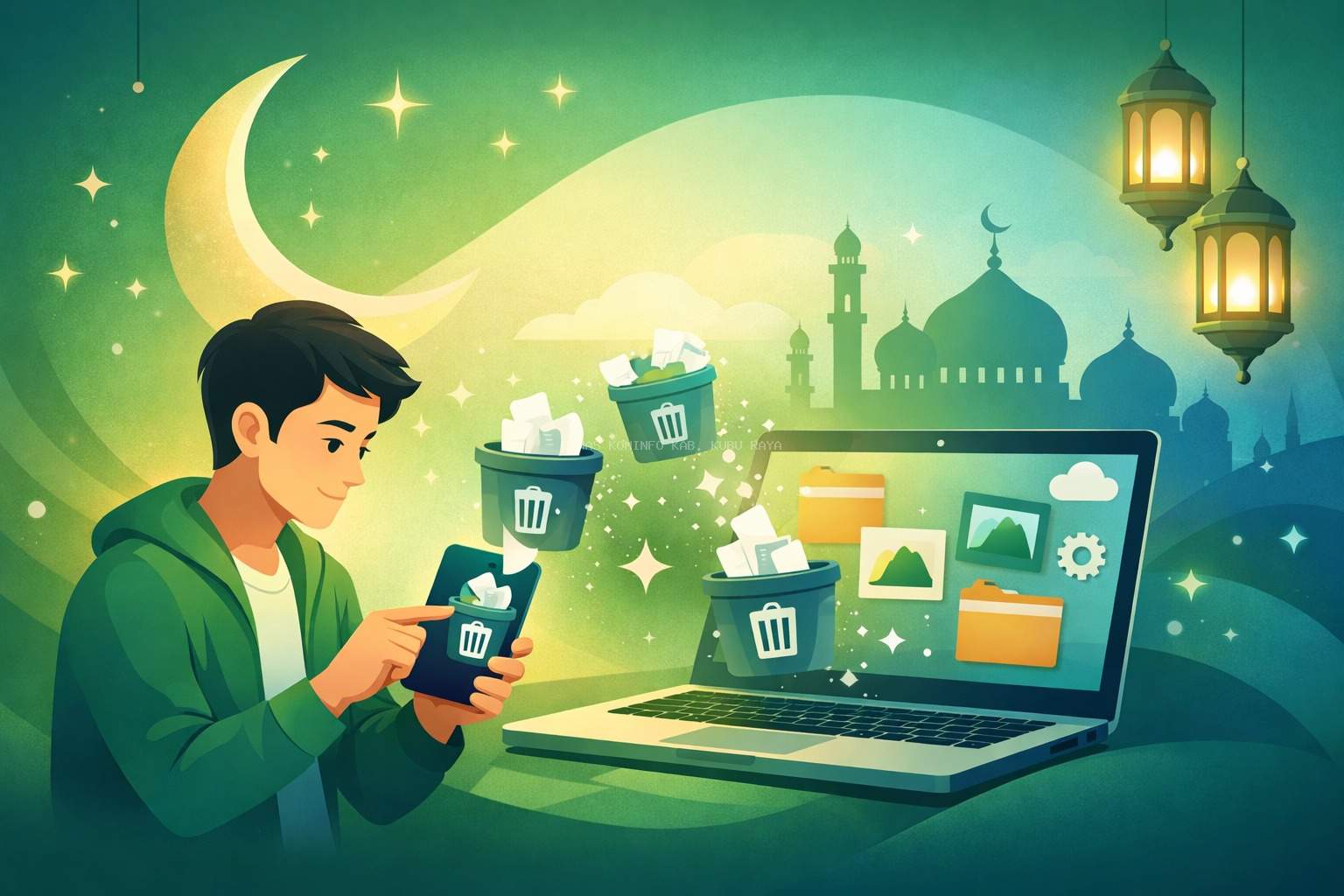 Bersih-Bersih Sampah Digital Sebelum Lebaran: Cara Mudah Membuat Perangkat Lebih Ringan