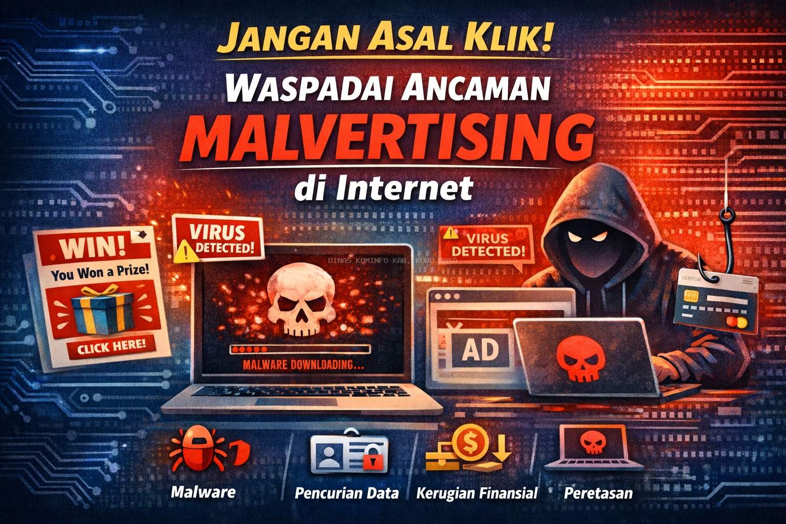 Jangan Asal Klik! Waspada Ancaman Malvertising di Balik Iklan Internet