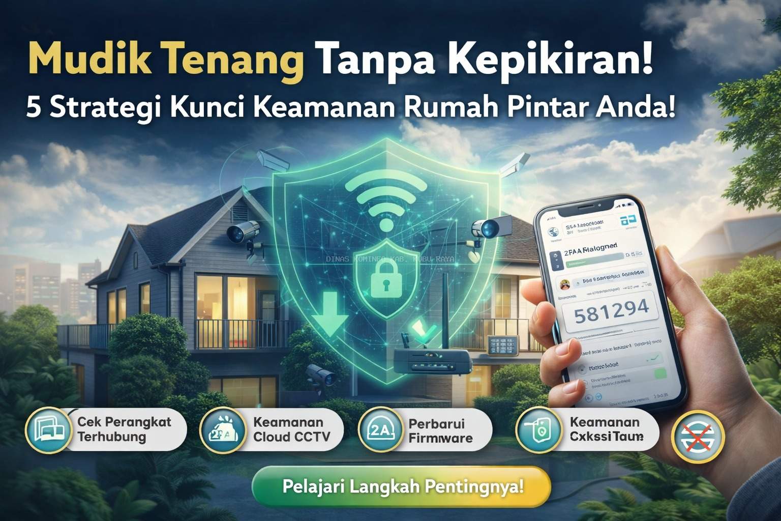 Mudik Tenang Tanpa Was-Was: 5 Strategi Kunci Mengamankan Rumah Pintar Anda!