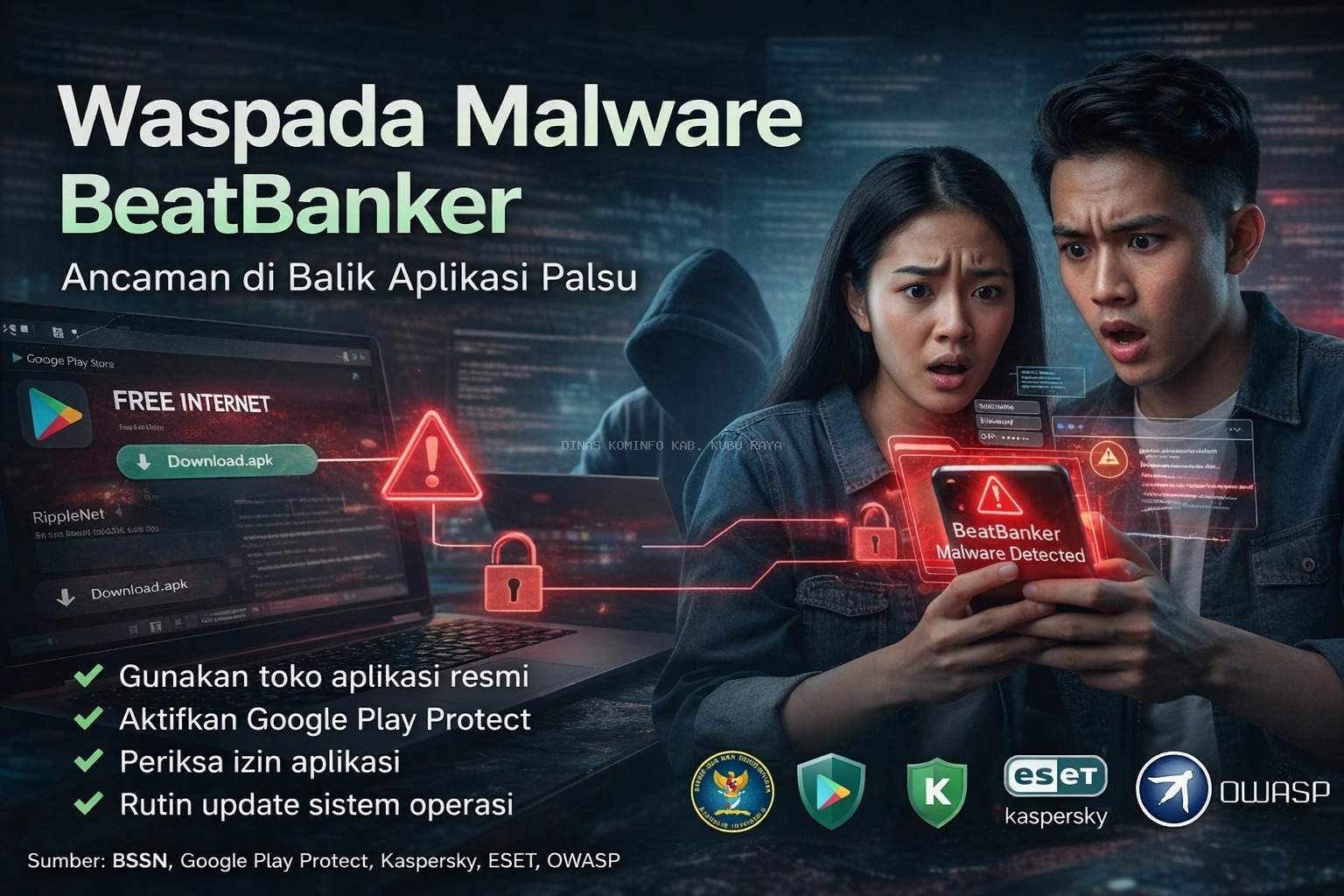 Waspada Malware BeatBanker: Ancaman di Balik Aplikasi Palsu