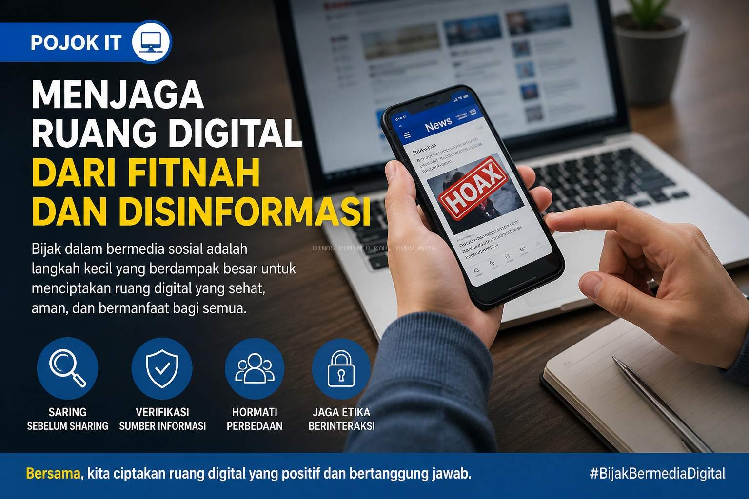 Menjaga Ruang Digital dari Fitnah dan Disinformasi