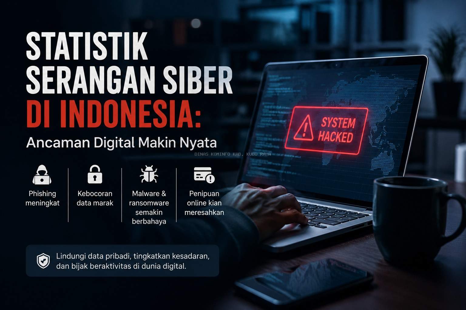 Statistik Serangan Siber di Indonesia: Ancaman Digital Makin Nyata
