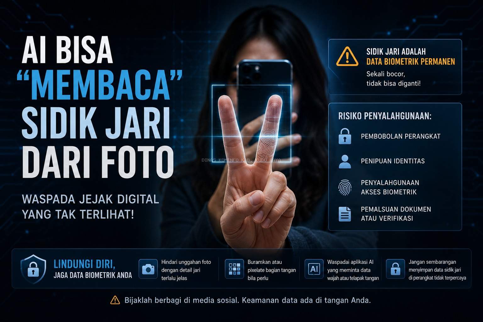 AI Bisa “Membaca” Sidik Jari dari Foto, Benarkah Berbahaya?