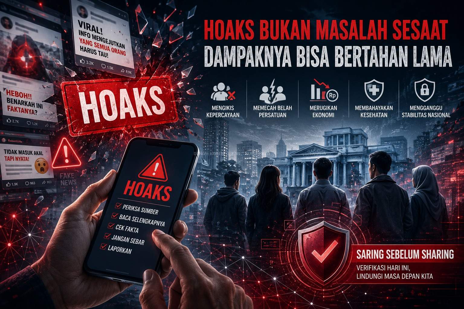 Hoaks Bukan Masalah Sesaat: Ancaman Jangka Panjang yang Menggerus Kepercayaan dan Persatuan Bangsa