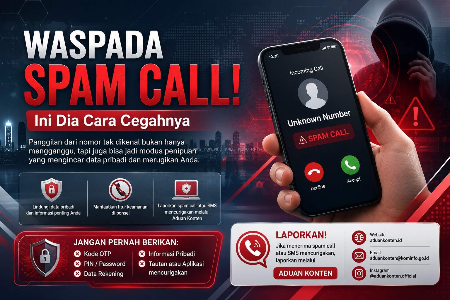 Waspada Spam Call! Kenali Modusnya dan Lindungi Data Pribadi dengan Cara Ini