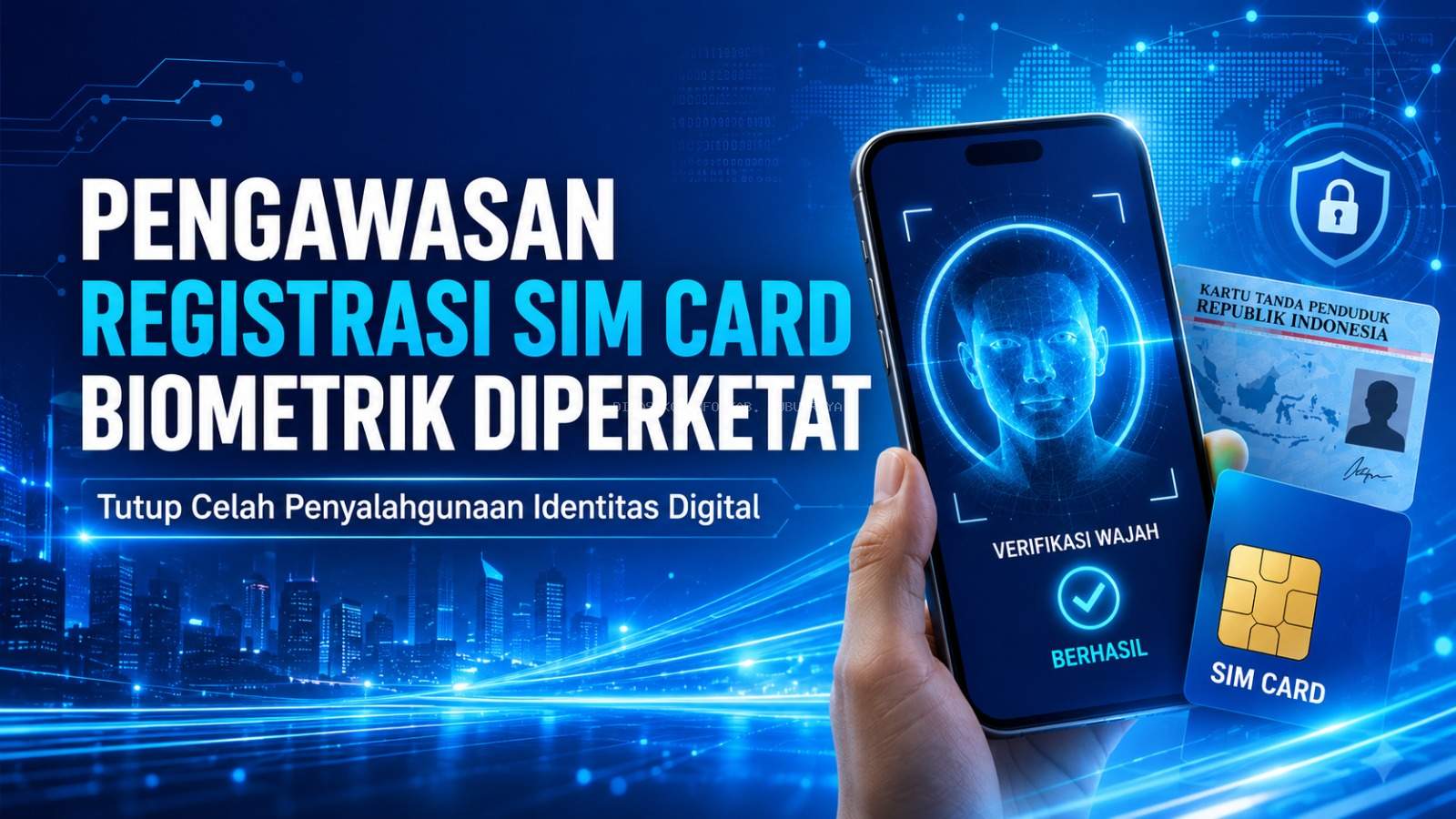 Pengawasan Registrasi SIM Card Biometrik Diperketat, Langkah Nyata Menutup Celah Penyalahgunaan Identitas Digital